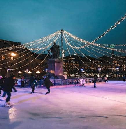 Ice Skating in New York